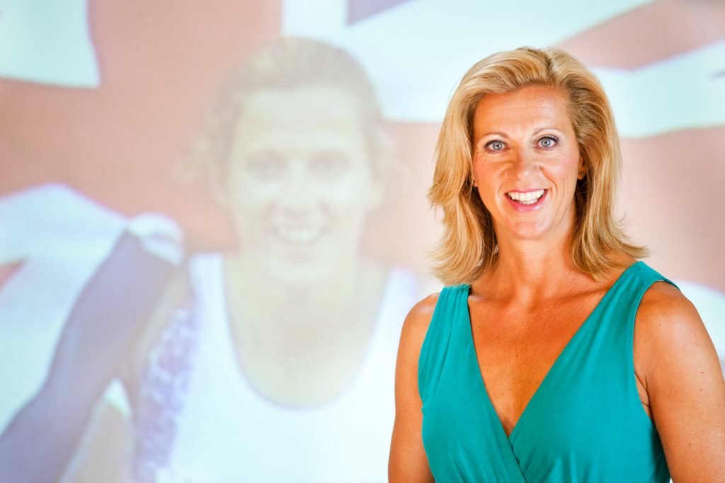 Sally Gunnell was the world's fastest woman and is now Ambience godmother
