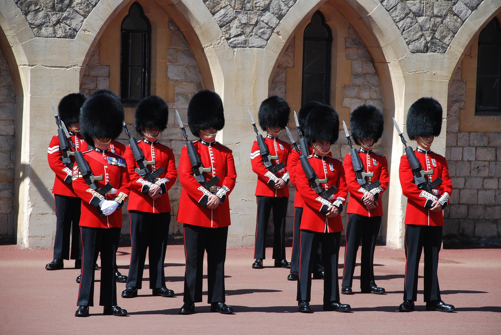UK Changing of the guards