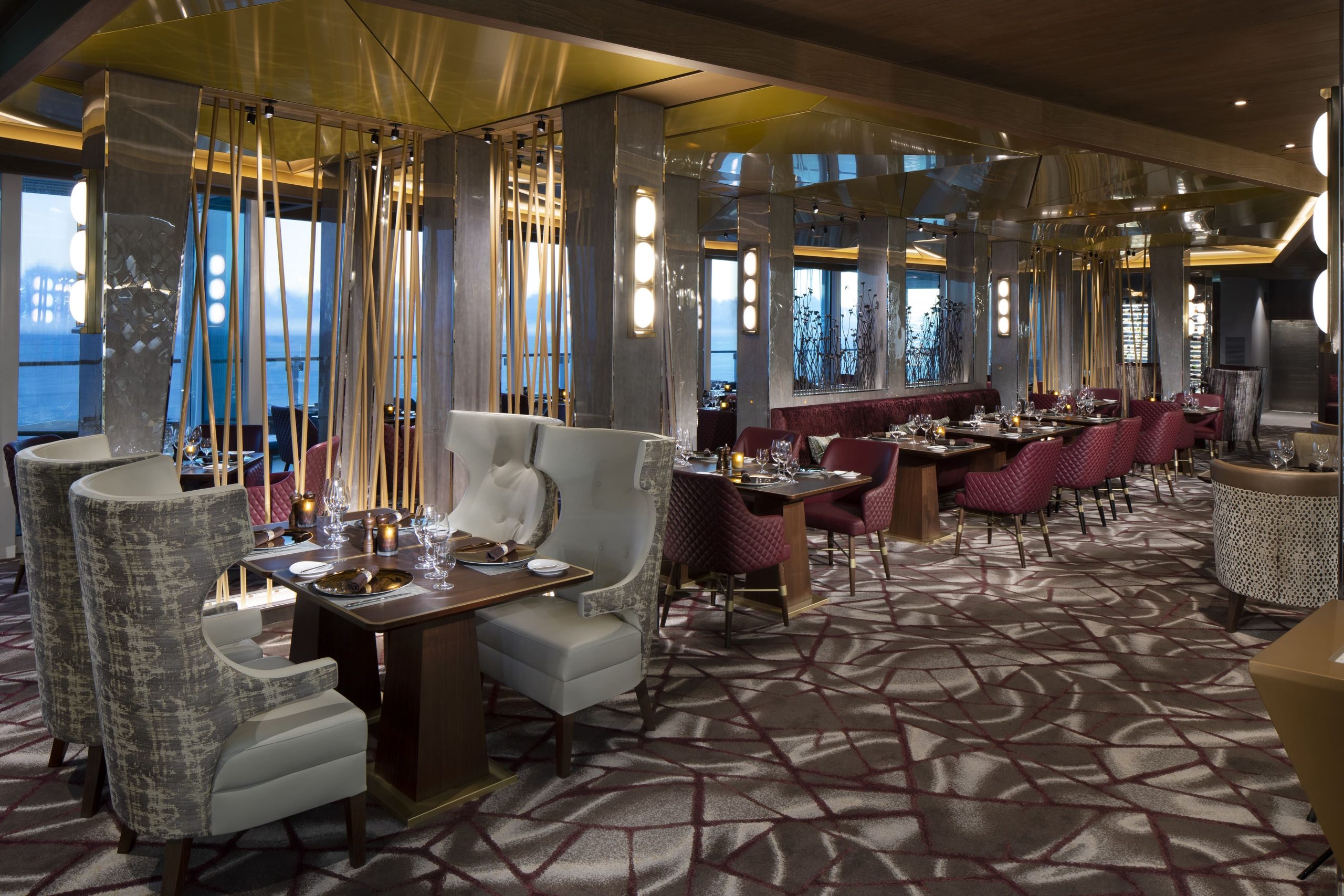 Celebrity Cruises Fine Cut Steakhouse restaurant