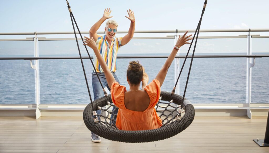 couple on Virgin Voyages