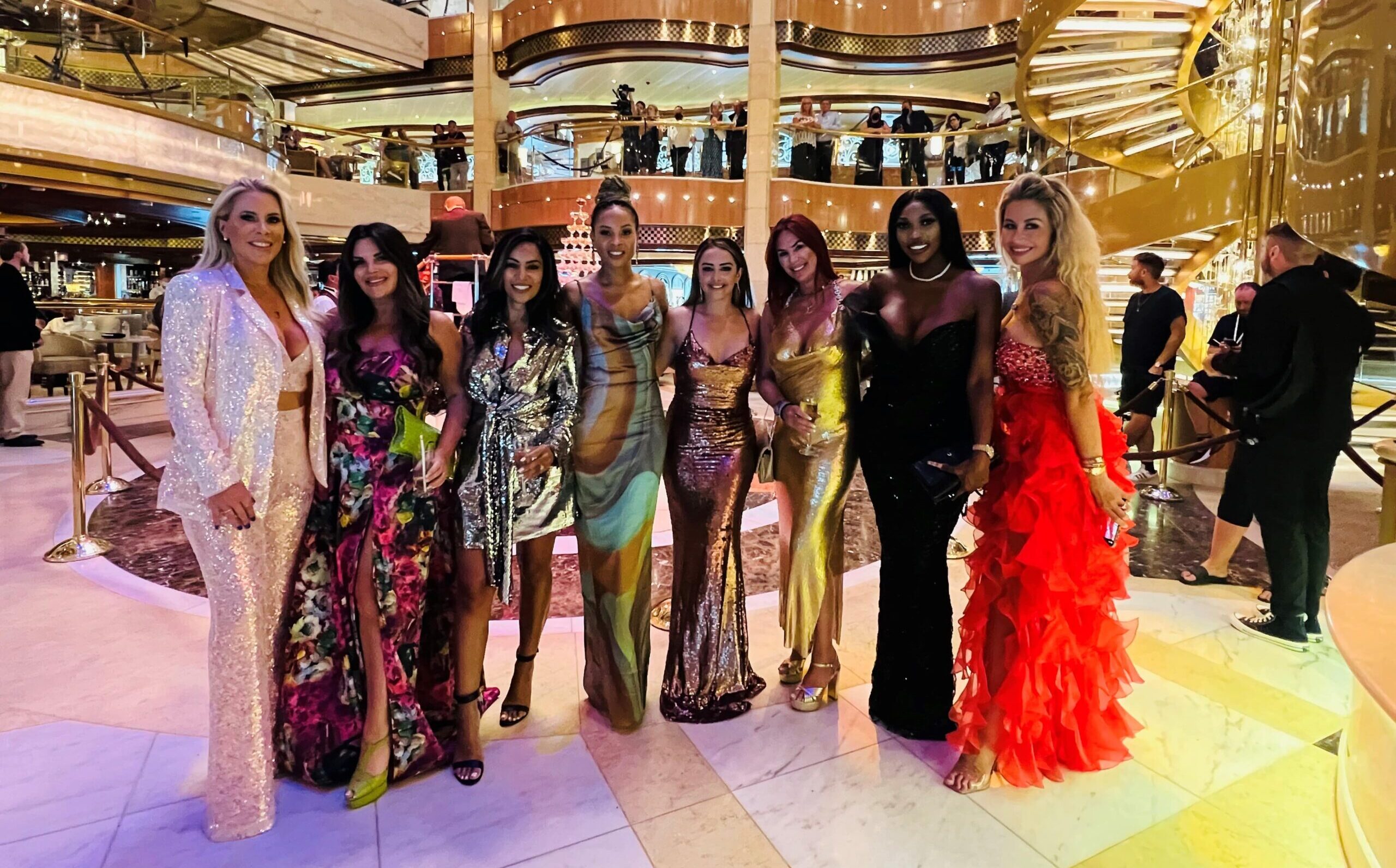 The Real Housewives of Cheshire: Christmas Cruising cast