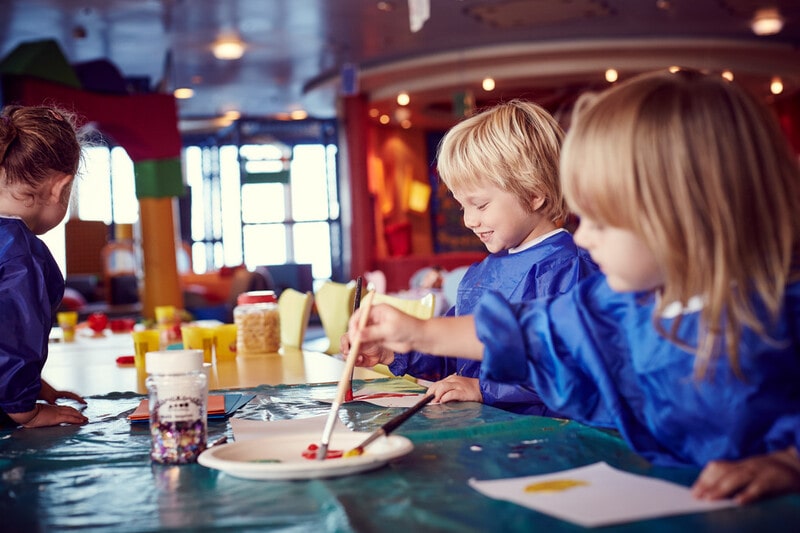 P&O Cruises children in kids club
