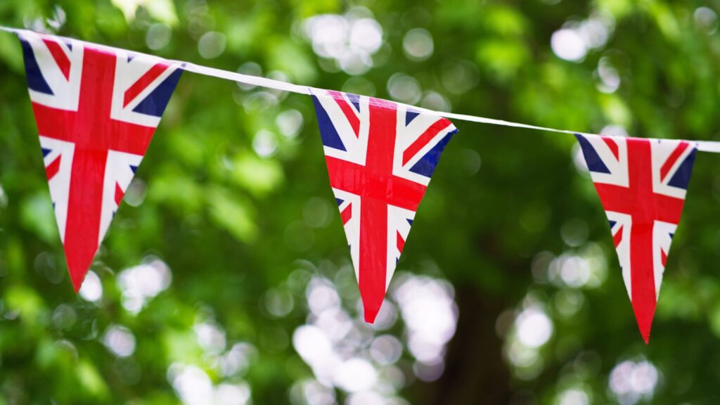 Union jack bunting