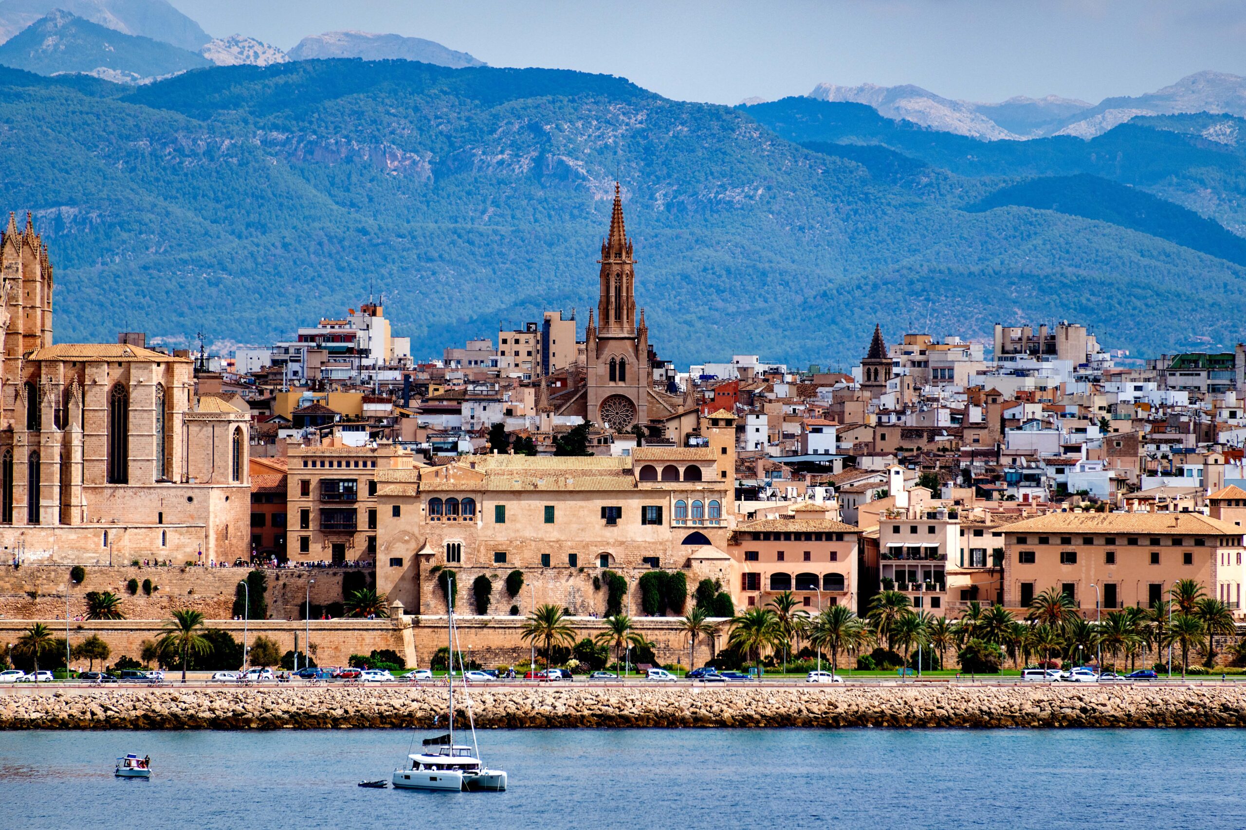 Palma de Mallorca cruise port seafront