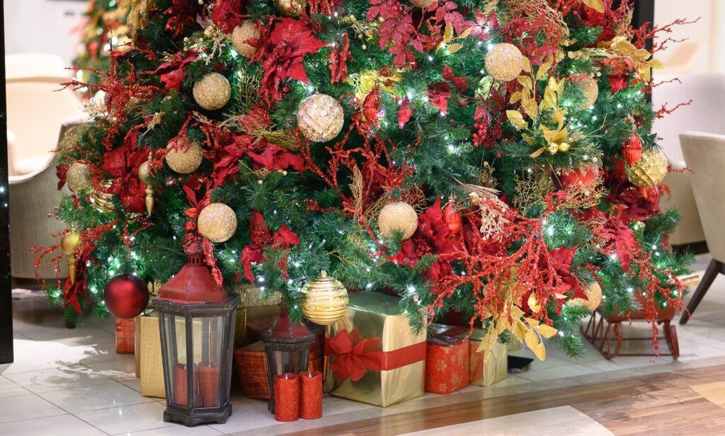 P&O Cruises Christmas tree