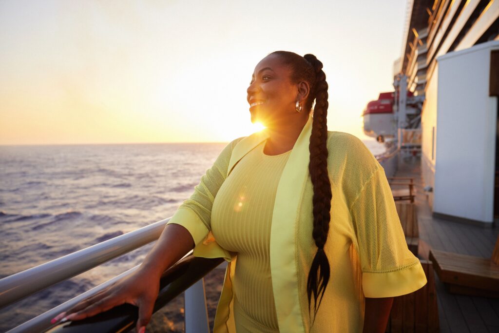 resilient lady uk woman on deck
