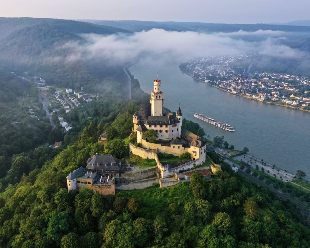 Viking river cruise ship rhine