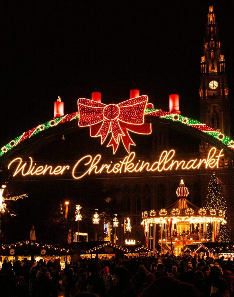 Traditional Christmas Market Entrance