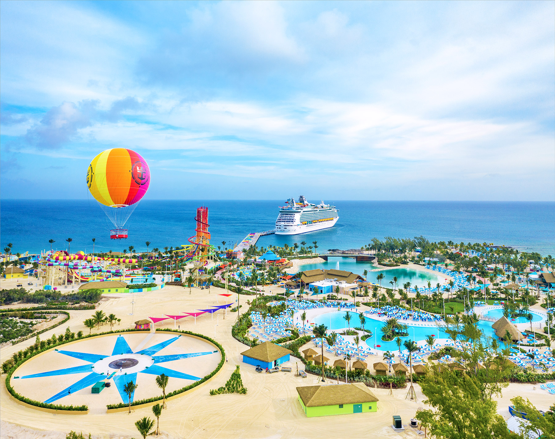 The perfect place to relax is Perfect Day at CocoCay after a hectic vacation