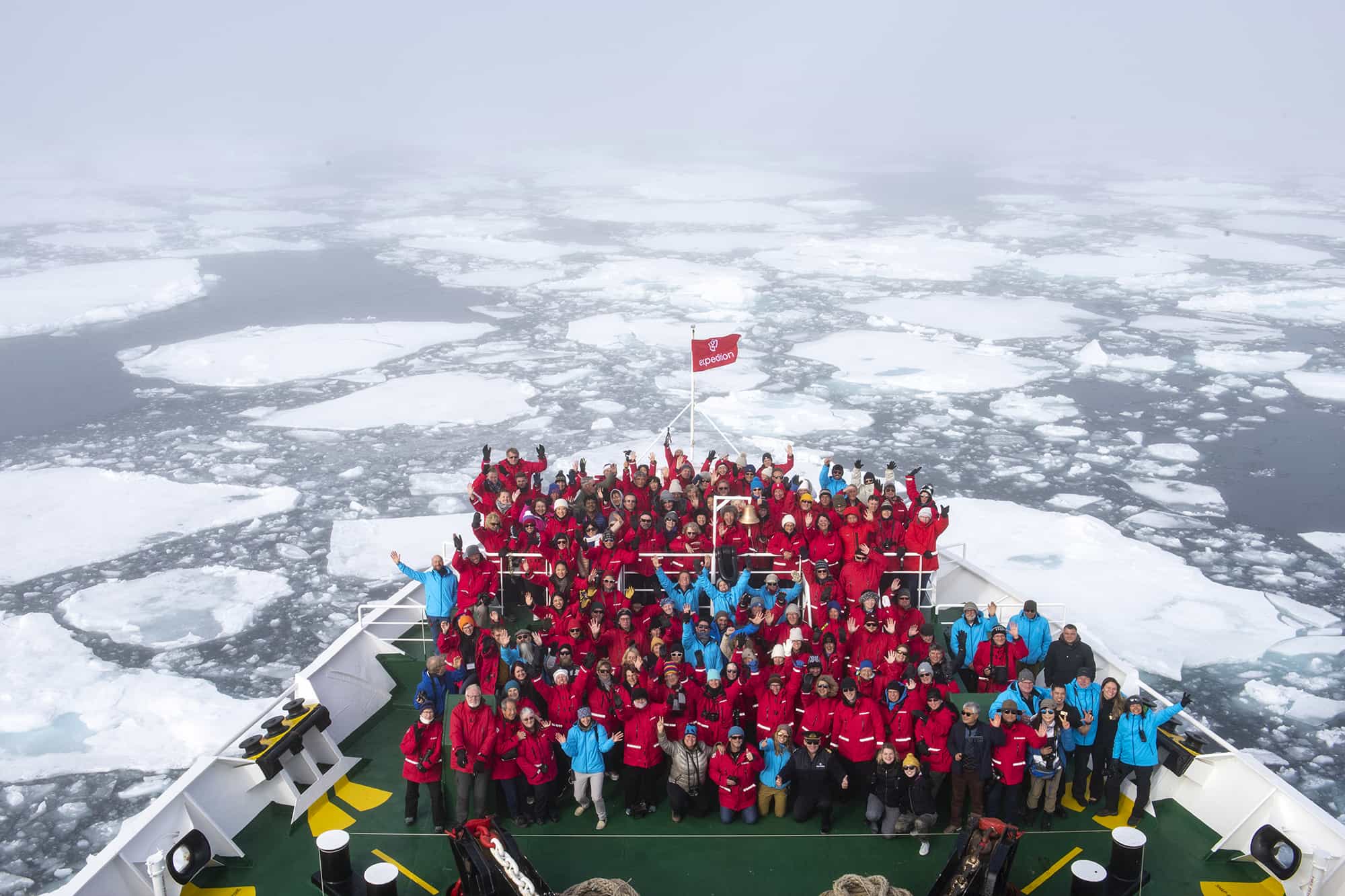 Arctic cruise north pole