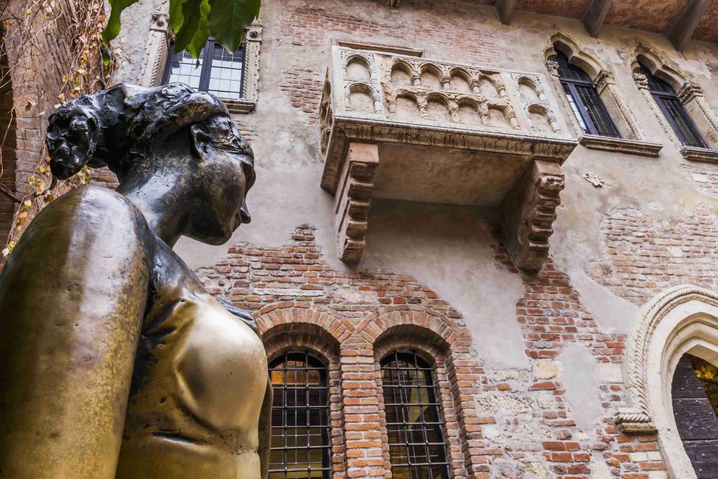 Juliet's balcony in Verona is perfect for an opera