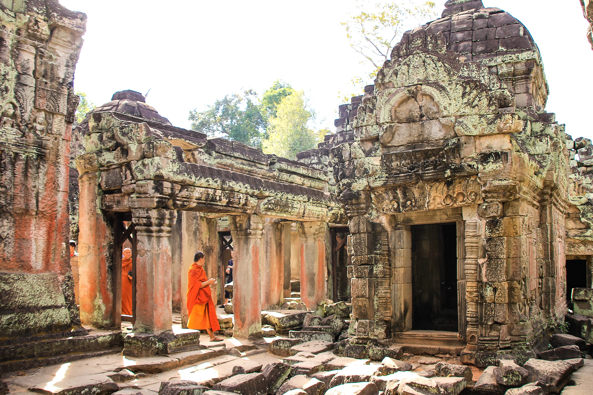 Angkor Wat in Cambodia is one of the highlights on a Mekong River cruise