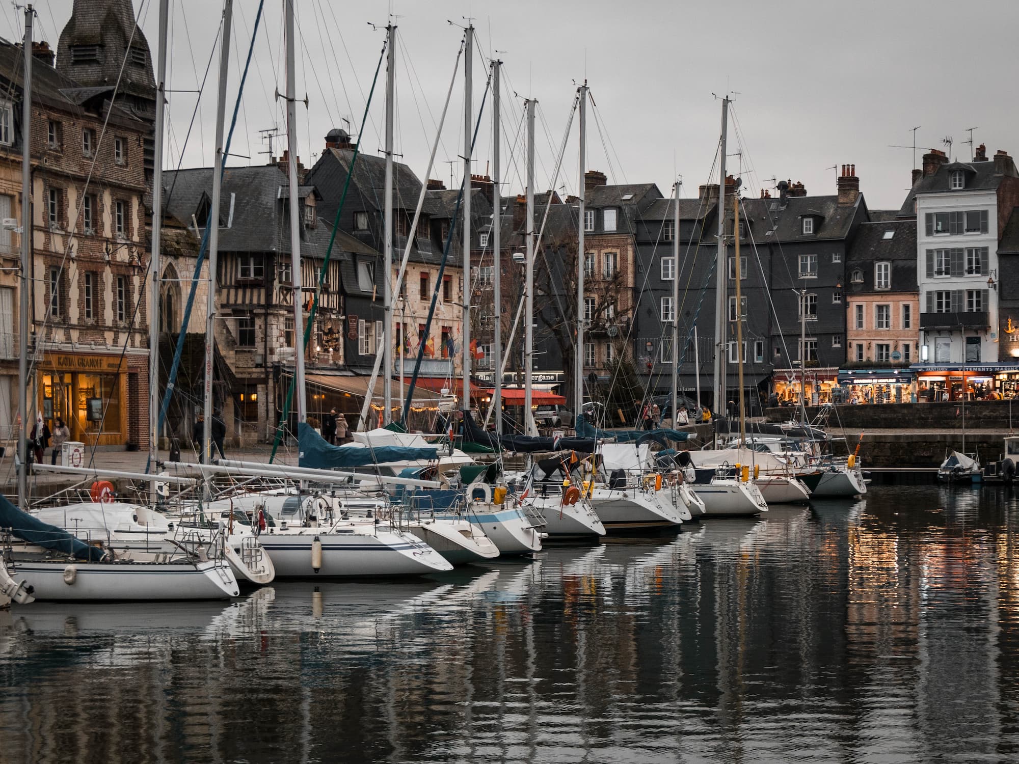 Honfleur inspired many art pieces