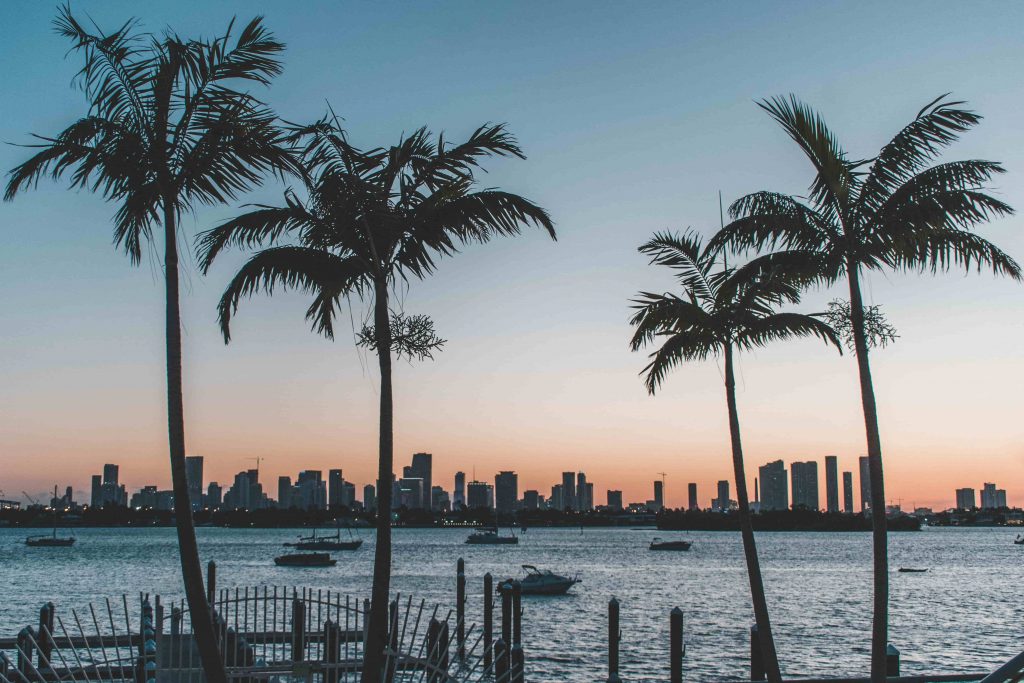 The hippest beach and rooftop bars are in Miami