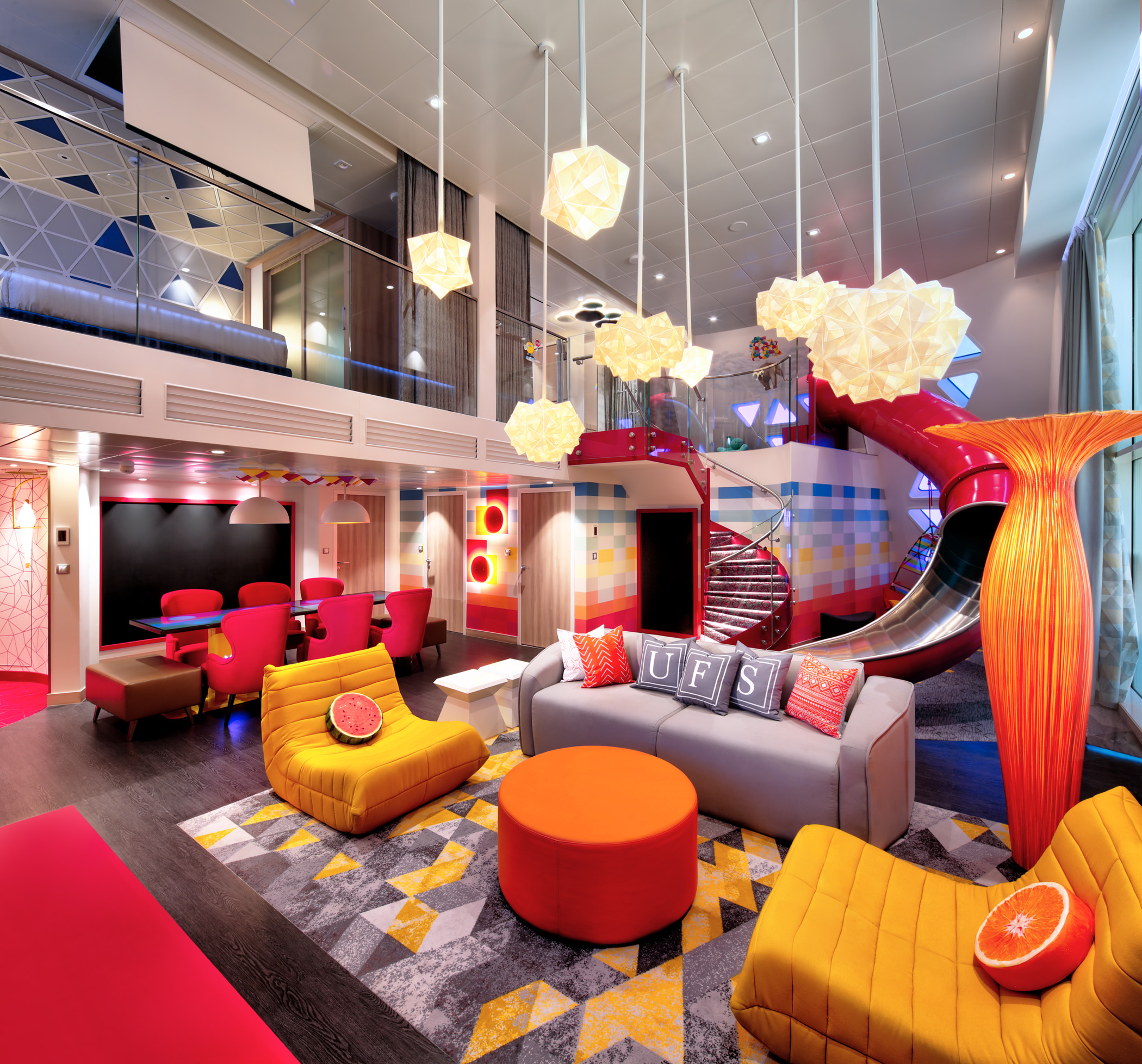 The accommodation on Wonder of the Seas helps teens reach new heights of fun