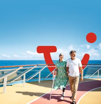Marella Cruises USA couple on ship deck