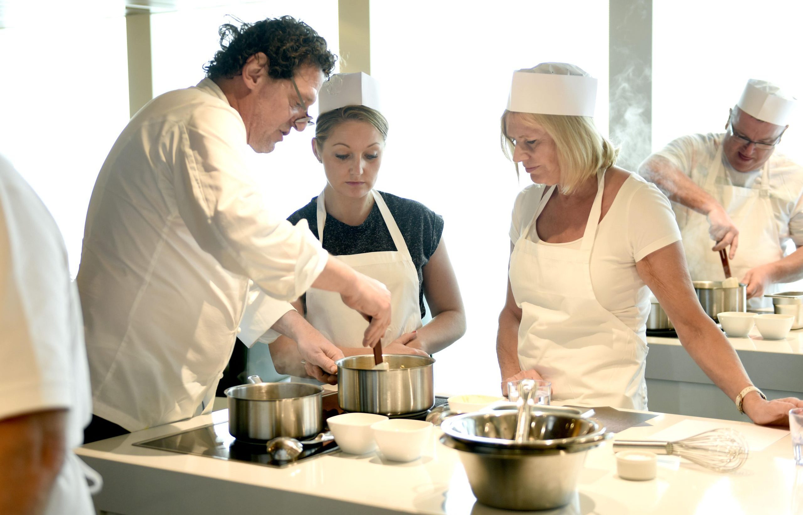 P&O Cruises Marco Pierre White cooking