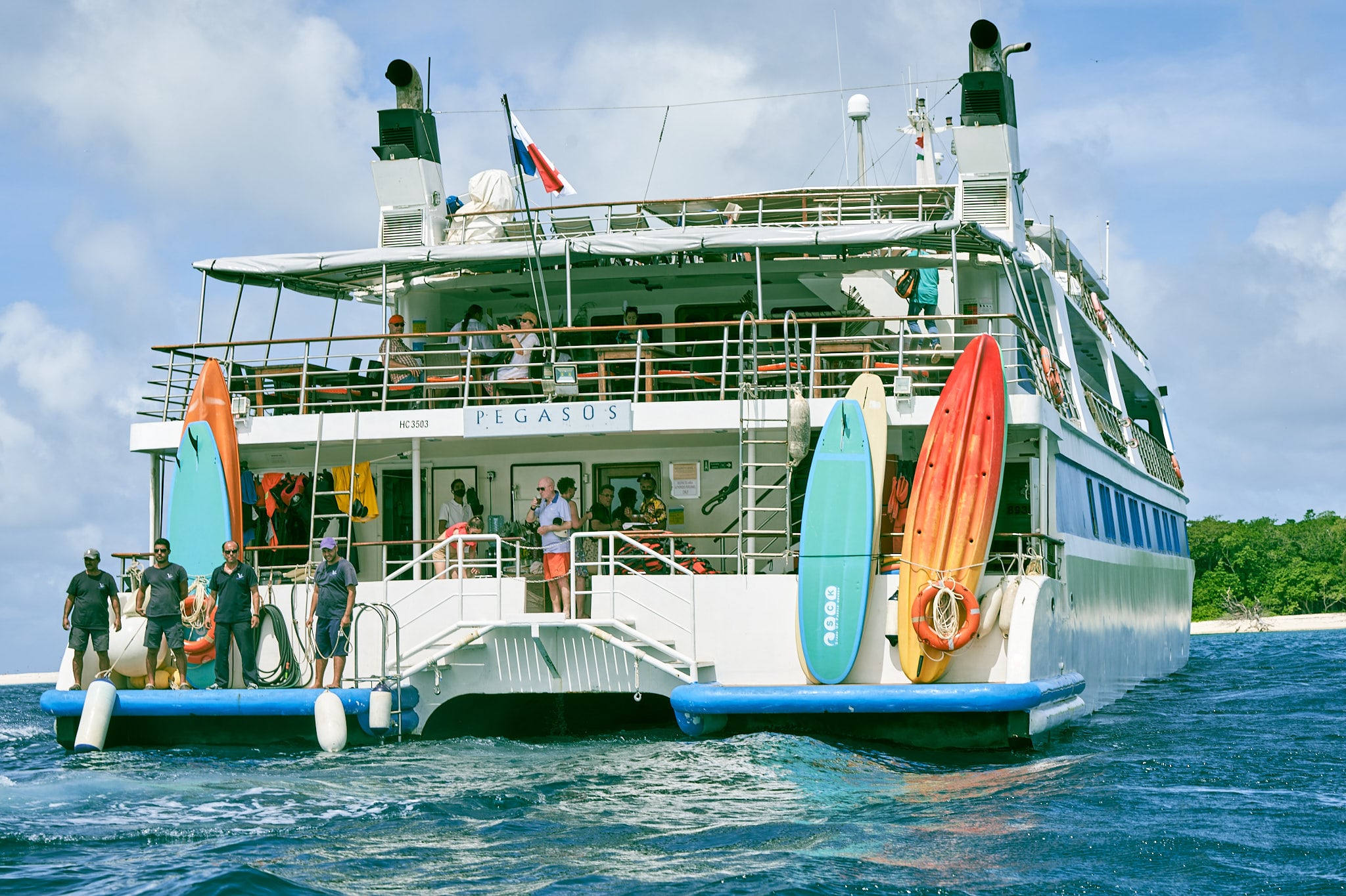 Seychelles cruise Variety Cruises ship