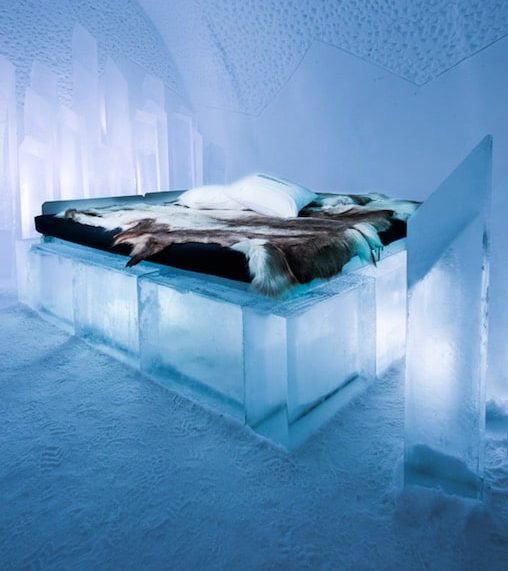 Sweden Ice Hotel room