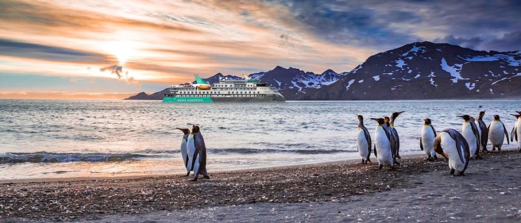 Aurora Expeditions cruise ship Sylvia Earle Antarctica