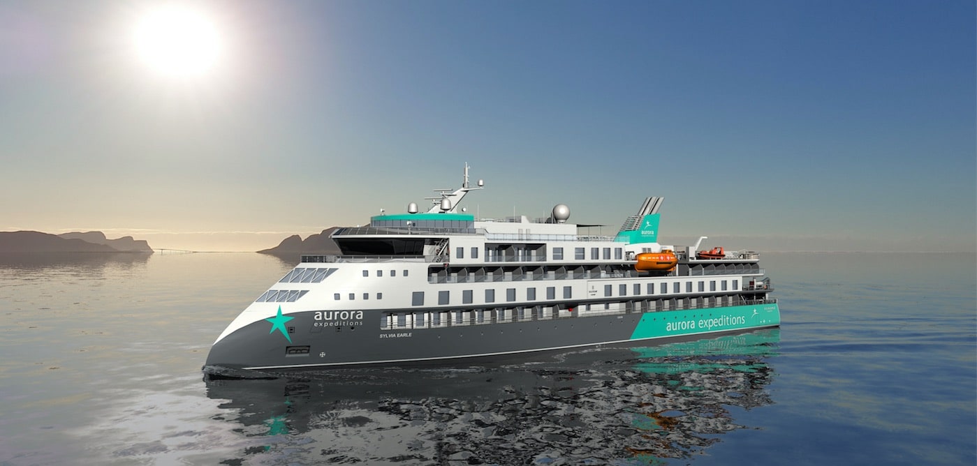 Aurora Expeditions cruise ship Sylvia Earle