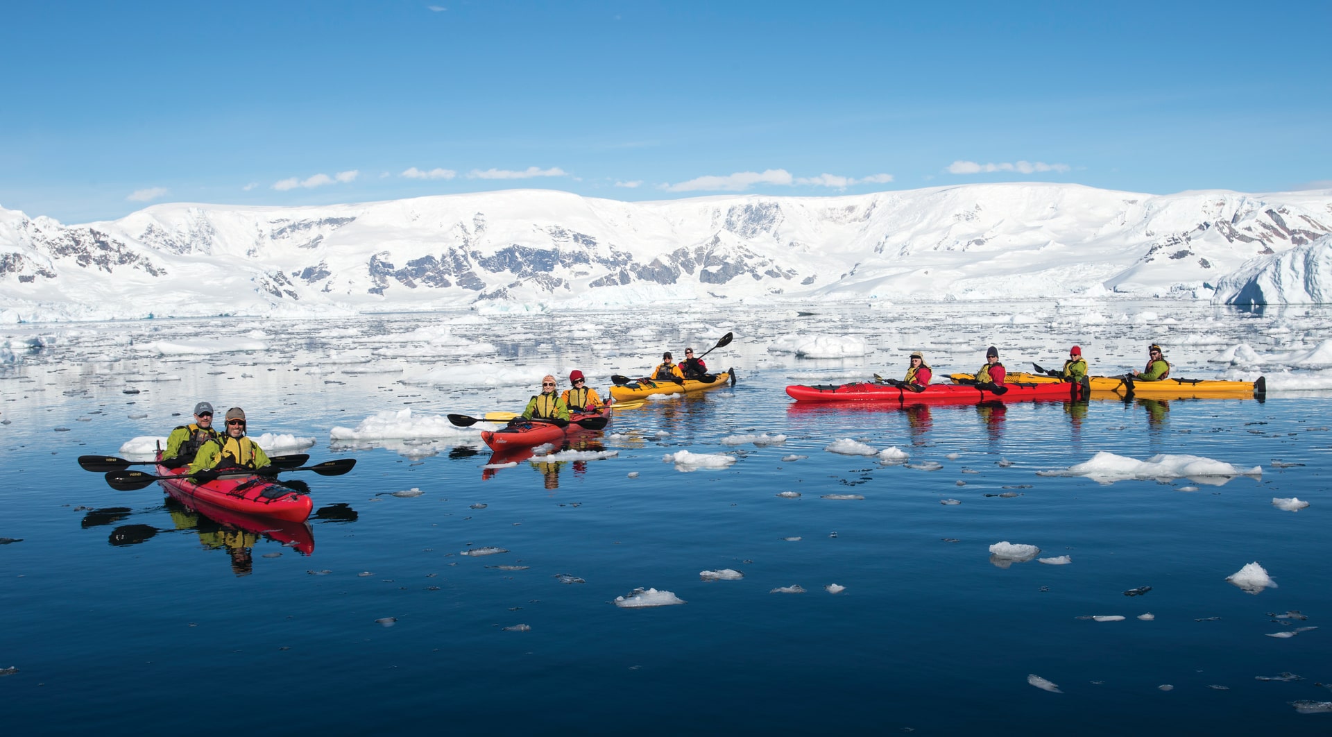 antarctica sea kayaking