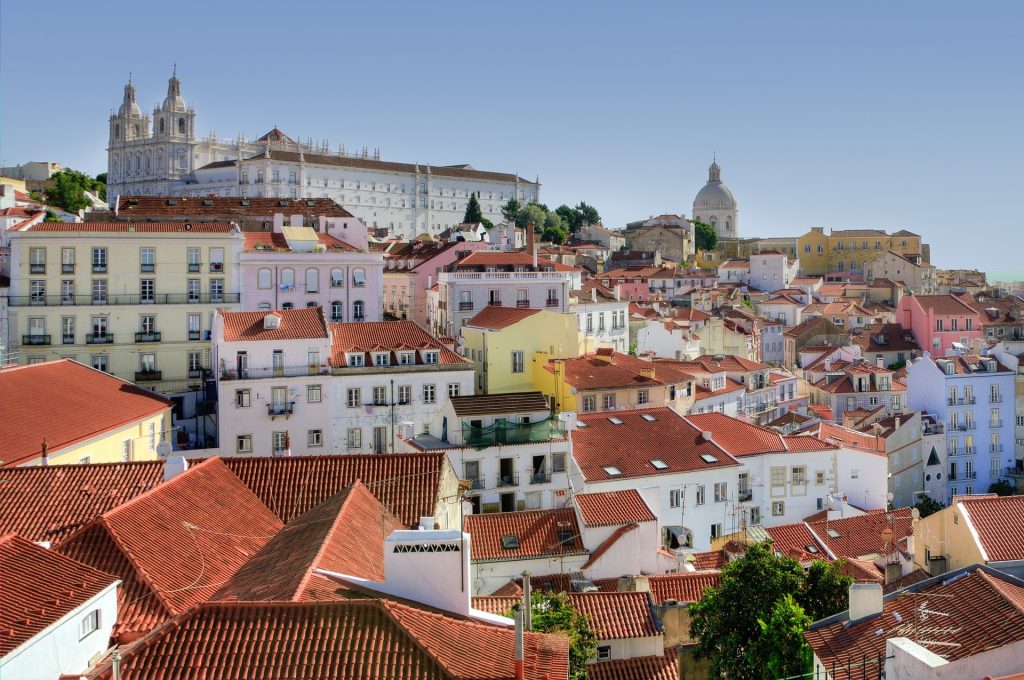 Alfama Lisbon Portugal