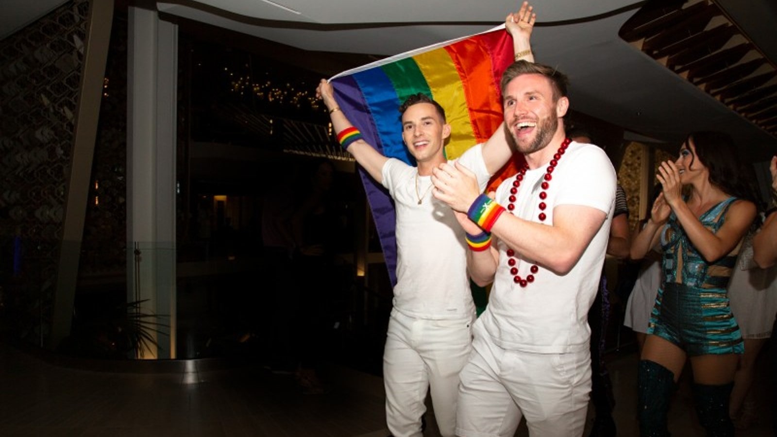 Celebrity Lgbt cruises pride party
