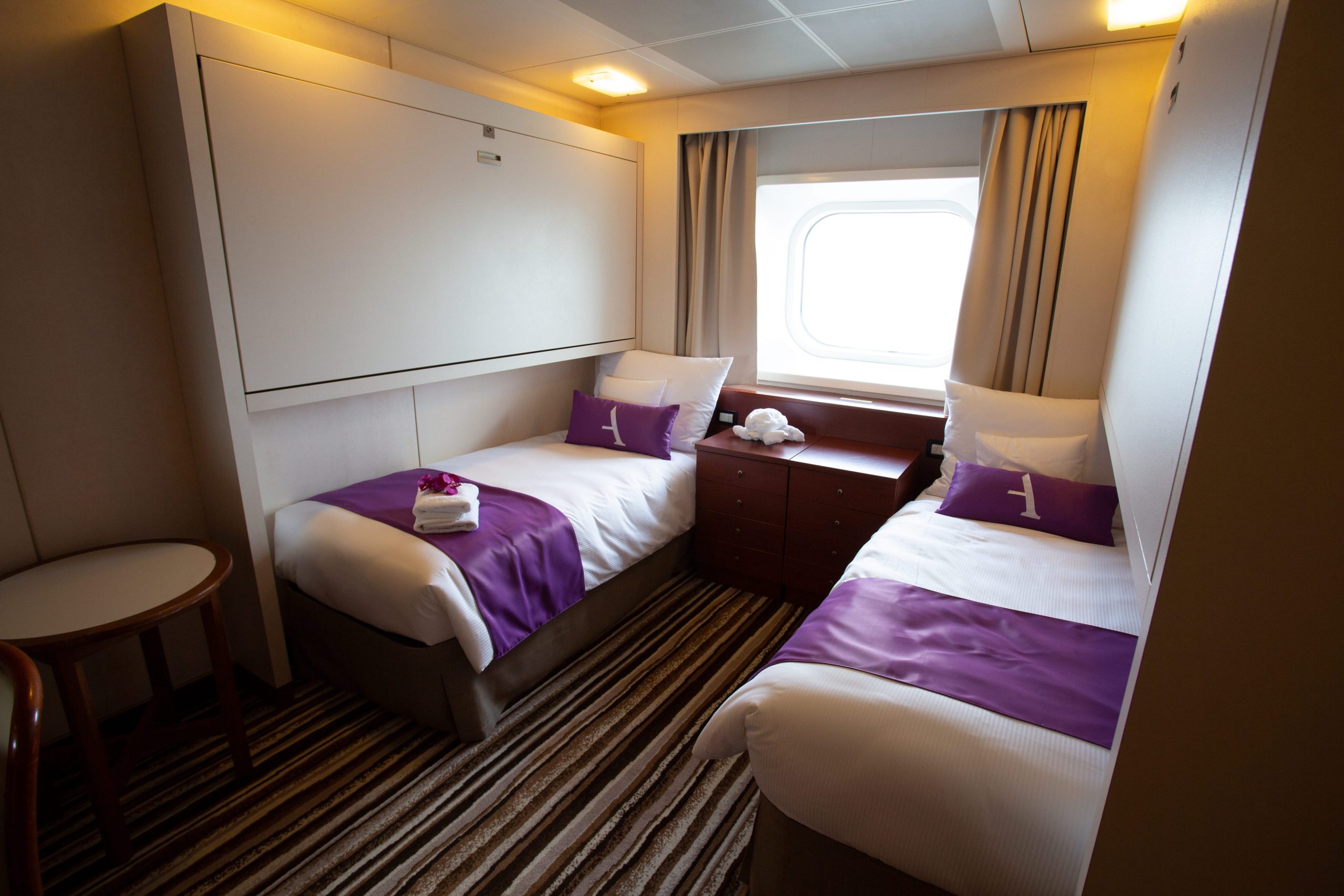 Ambassador Cruise Line cabins