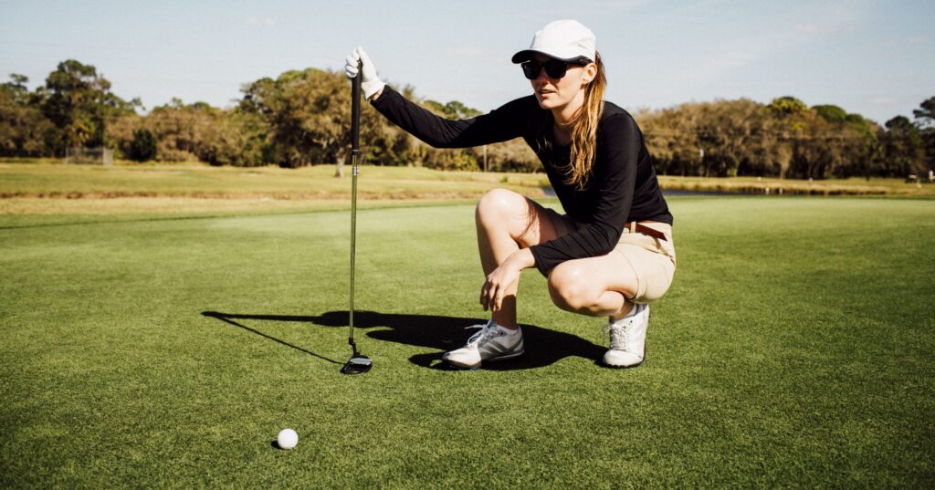 golf courses usa woman playing golf