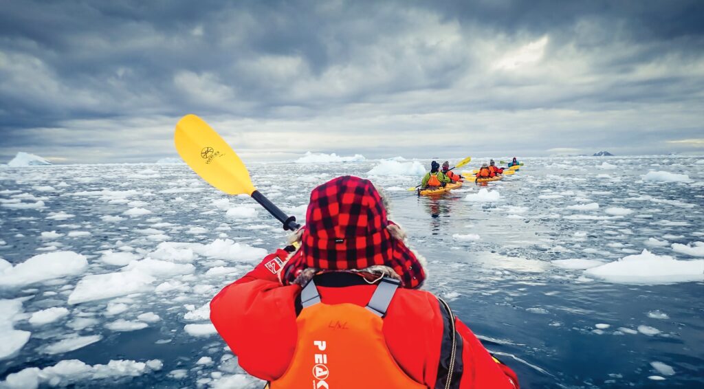 Antarctica activities kayaking