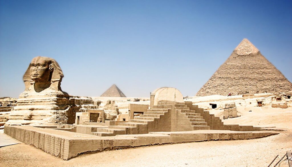 egypt sphinx pyramids