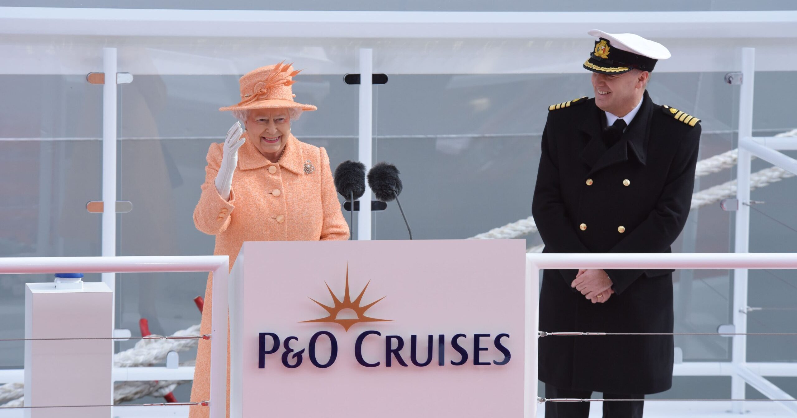 Queen Elizabeth P&O Britannia