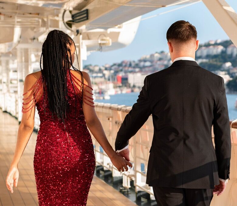 P&O Cruises guest photoshoot