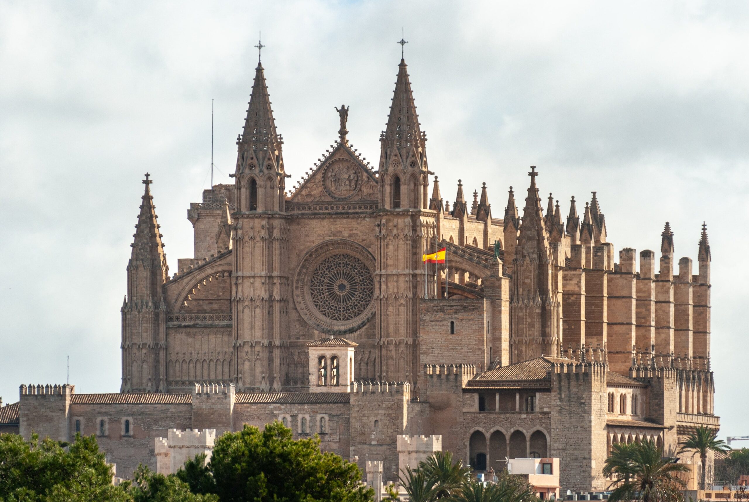 Palma cathedral Majorca Western Mediterranean cruise