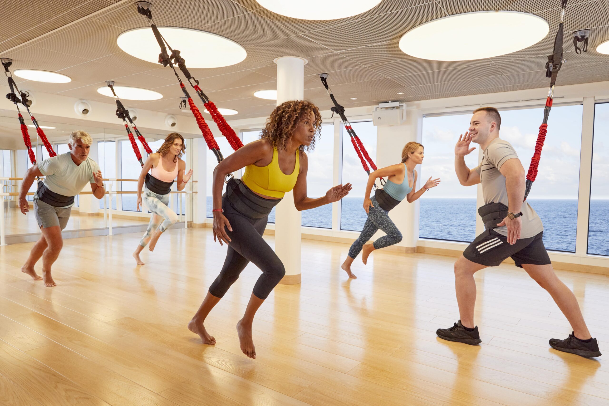 Virgin Voyages fitness class