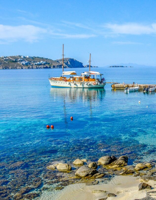 Delos Mykonos boat transfer greek island cruises