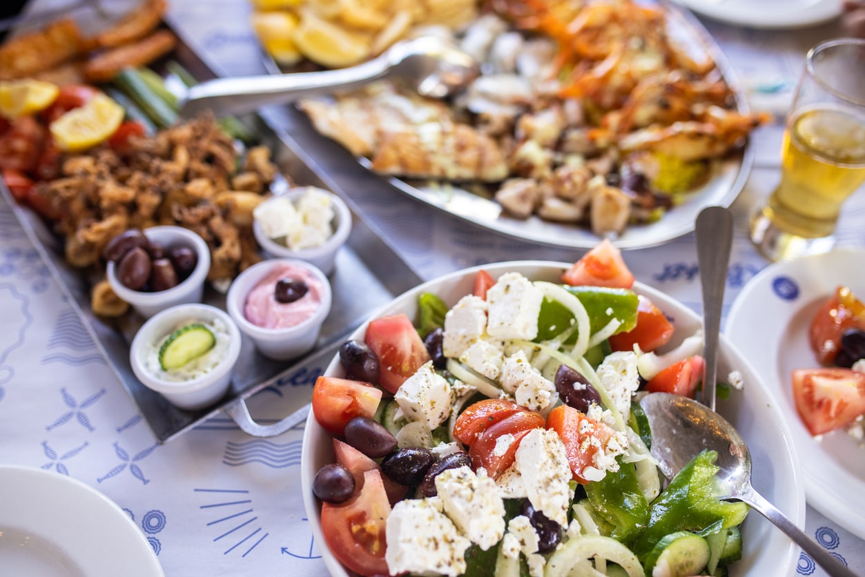 Greece food greek island cruises