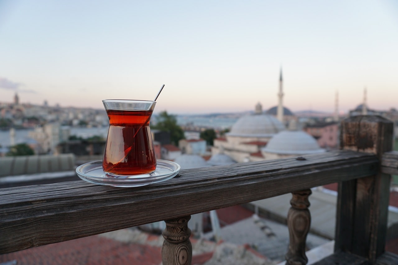 Turkish tea Istanbul cruise