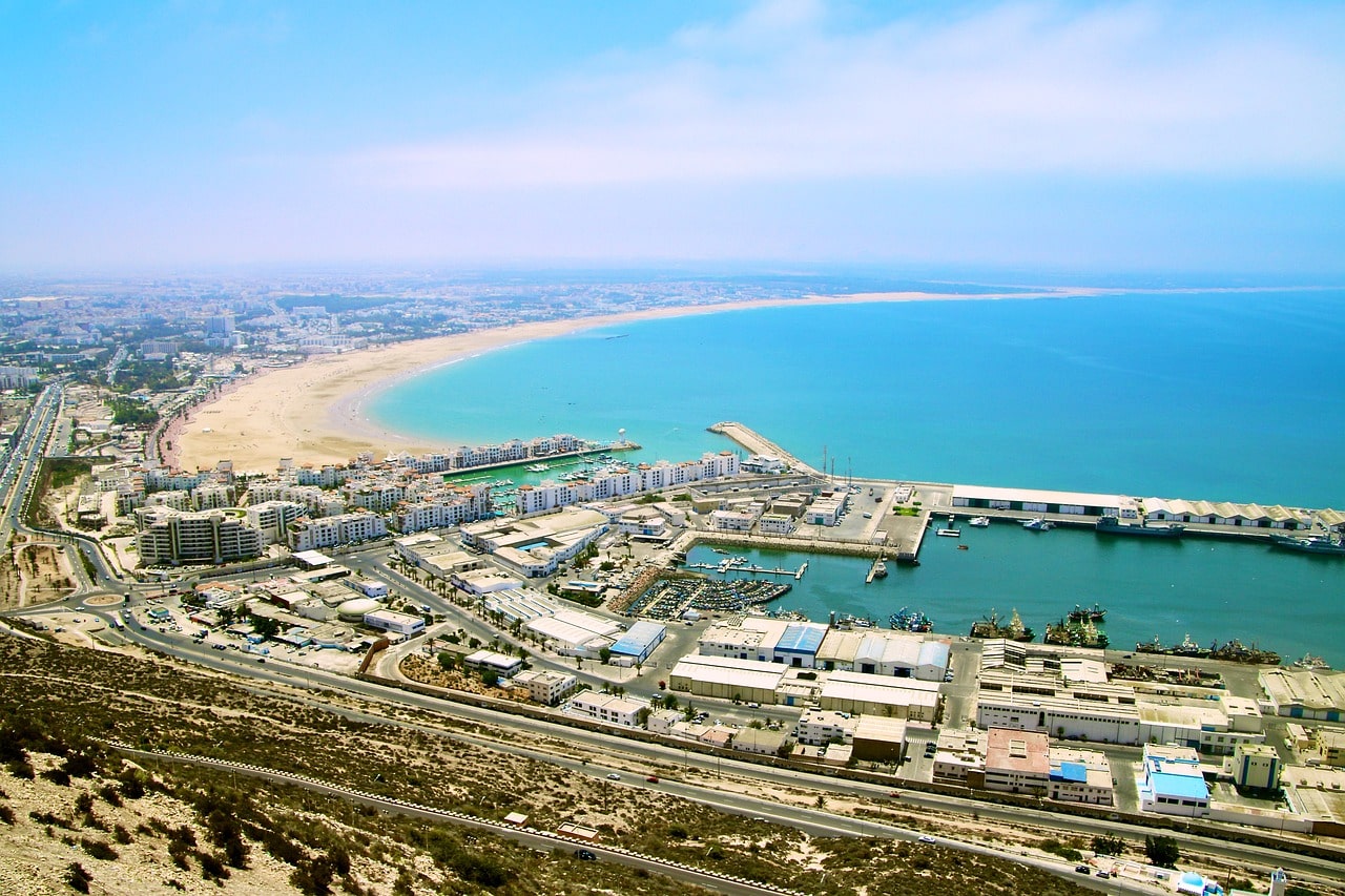 Agadir coastline