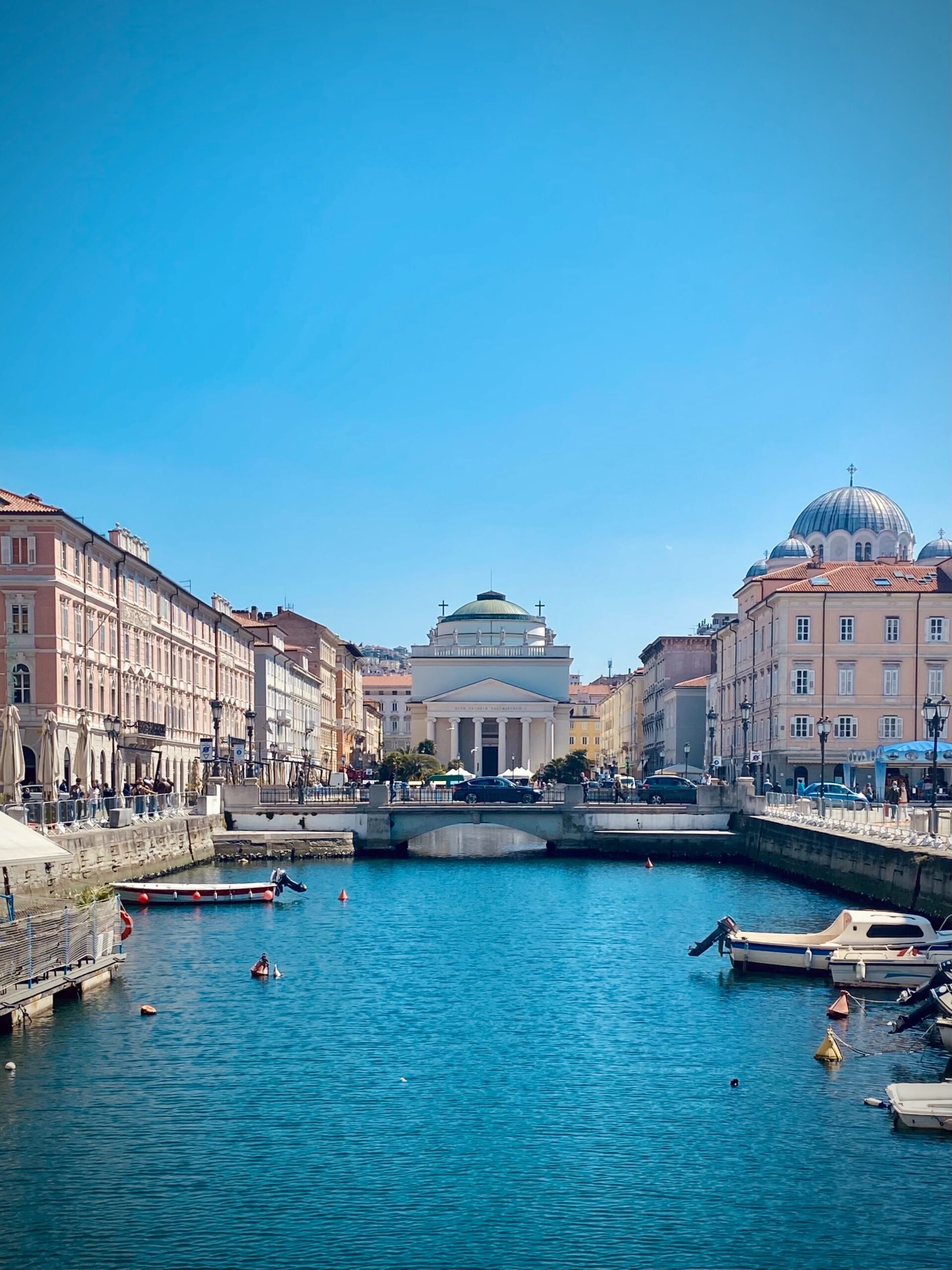 trieste cruise port canal italy
